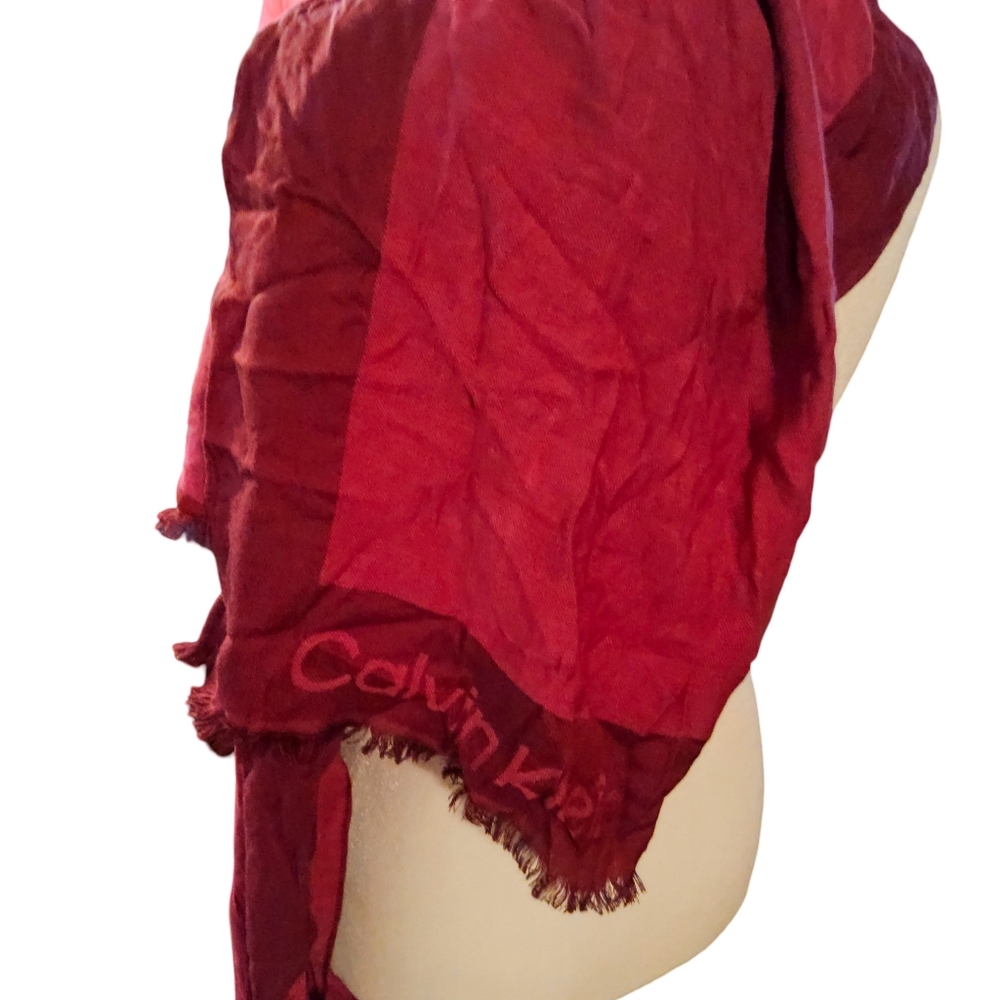 Pink Calvin  Klein Scarf - Picture 2 of 6